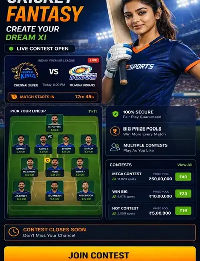 6bbbet (6 bbbet) fantasy cricket & matchday visual 3